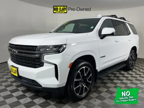 White 2021 Chevrolet Tahoe RST for sale in Longview, WA