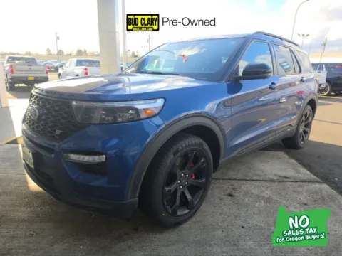Blue 2021 Ford Explorer ST for sale in Longview, WA