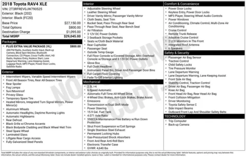 Another view of 2018 Toyota RAV4 XLE for sale in Longview, WA at Bud Clary Chevrolet Longview