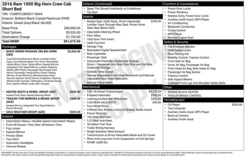 Another view of 2016 Ram 1500 Big Horn for sale in Longview, WA at Bud Clary Chevrolet Longview