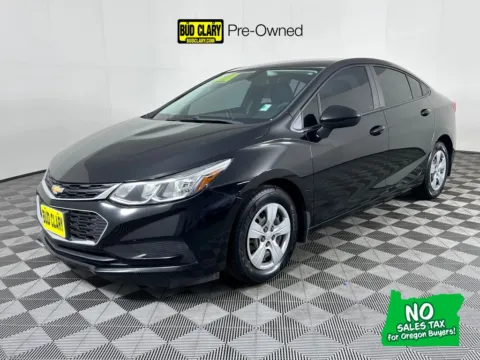 Black 2016 Chevrolet Cruze LS for sale in Longview, WA