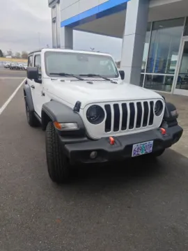 Photos of 2023 Jeep Wrangler Sport S for sale in Longview, WA at Bud Clary Chevrolet Longview
