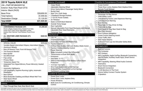 Another view of 2019 Toyota RAV4 XLE for sale in Longview, WA at Bud Clary Chevrolet Longview