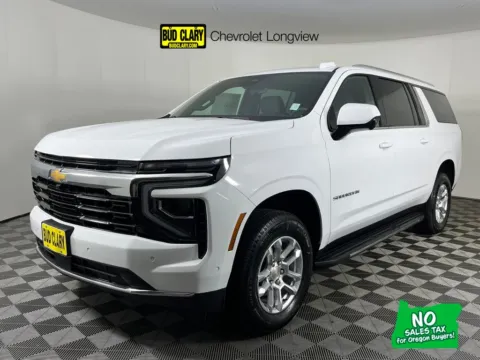 White 2025 Chevrolet Suburban LS for sale in Longview, WA