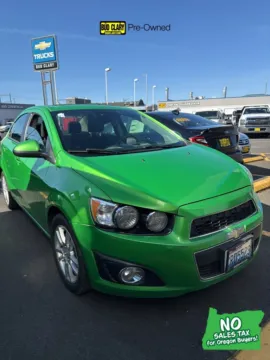 Green 2015 Chevrolet Sonic LT for sale in Longview, WA