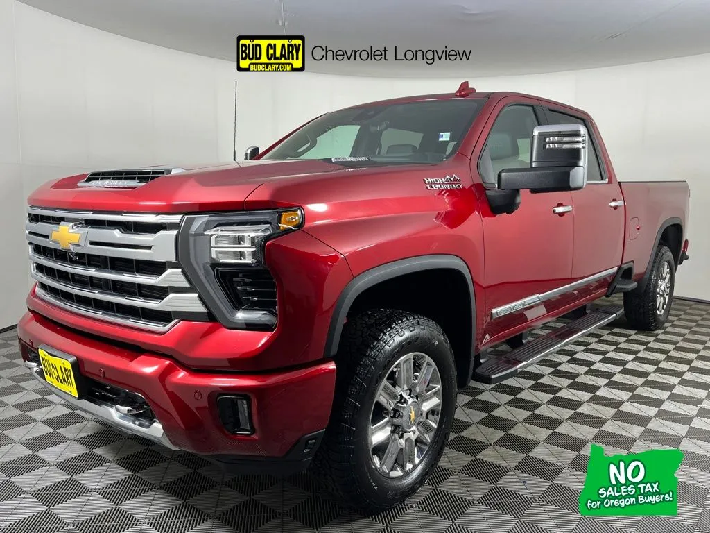 Red 2026 Chevrolet Silverado 2500HD High Country for sale in Longview, WA