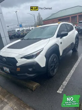White 2025 Subaru Crosstrek Wilderness for sale in Longview, WA