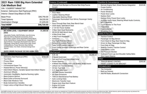 Another view of 2021 Ram 1500 Big Horn/Lone Star for sale in Longview, WA at Bud Clary Chevrolet Longview