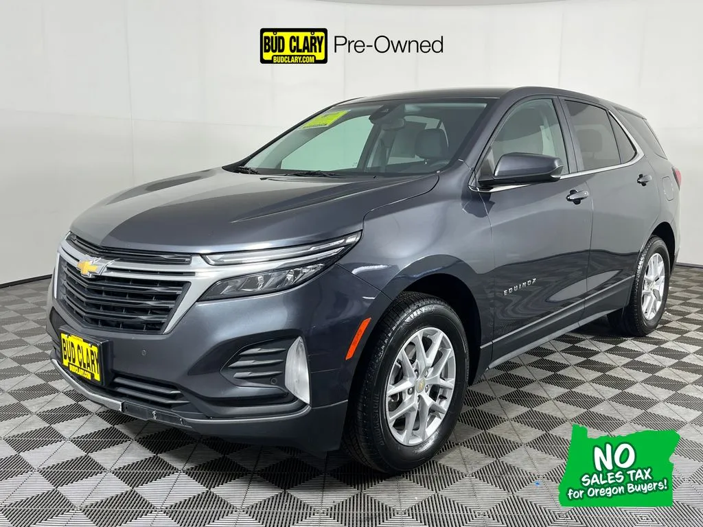 Gray 2022 Chevrolet Equinox LT for sale in Longview, WA