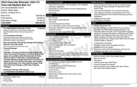 Another view of 2024 Chevrolet Silverado 1500 LTZ for sale in Longview, WA at Bud Clary Chevrolet Longview