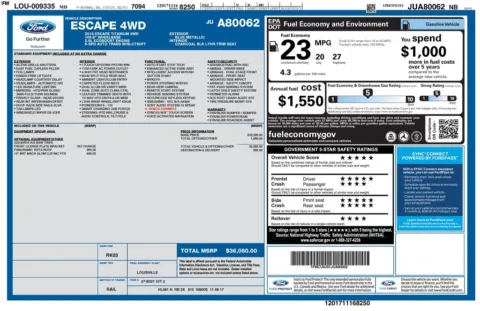 Another view of 2018 Ford Escape Titanium for sale in Longview, WA at Bud Clary Chevrolet Longview