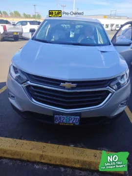 Silver 2021 Chevrolet Equinox LT for sale in Longview, WA