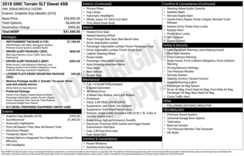 Another view of 2018 GMC Terrain SLT for sale in Longview, WA at Bud Clary Chevrolet Longview