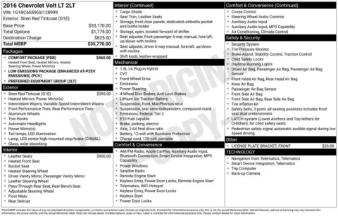 Another view of 2016 Chevrolet Volt LT for sale in Longview, WA at Bud Clary Chevrolet Longview