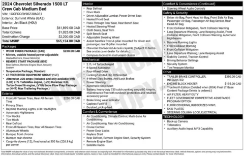 Another view of 2024 Chevrolet Silverado 1500 LT for sale in Longview, WA at Bud Clary Chevrolet Longview