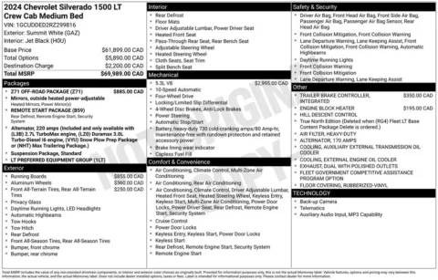 Another view of 2024 Chevrolet Silverado 1500 LT for sale in Longview, WA at Bud Clary Chevrolet Longview