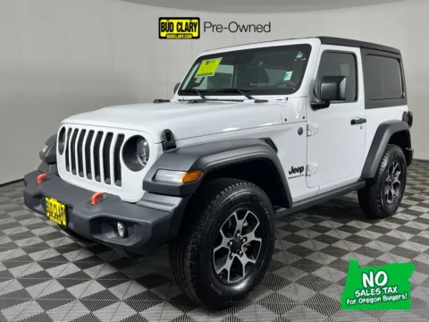 White 2023 Jeep Wrangler Sport S for sale in Longview, WA
