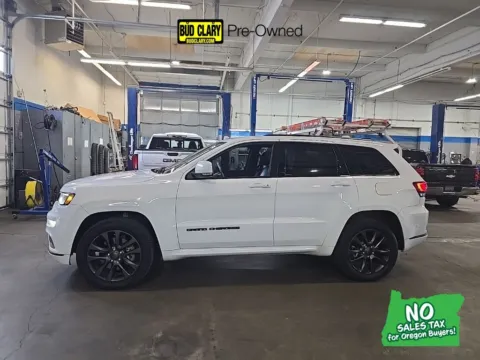 White 2018 Jeep Grand Cherokee High Altitude for sale in Longview, WA