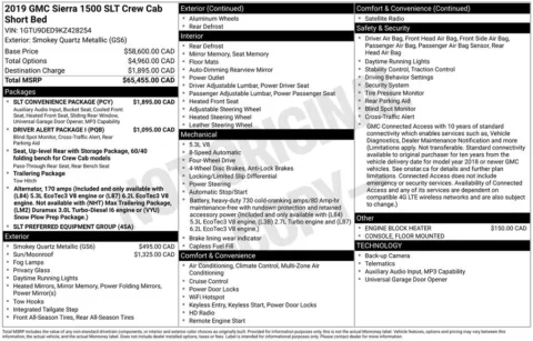 Another view of 2019 GMC Sierra 1500 SLT for sale in Longview, WA at Bud Clary Chevrolet Longview