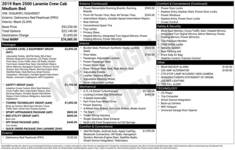 Another view of 2019 Ram 2500 Laramie for sale in Longview, WA at Bud Clary Chevrolet Longview