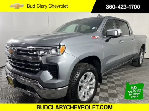 Gray 2025 Chevrolet Silverado 1500 LTZ for sale in Longview, WA