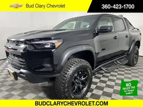 Black 2025 Chevrolet Colorado 4WD ZR2 for sale in Longview, WA