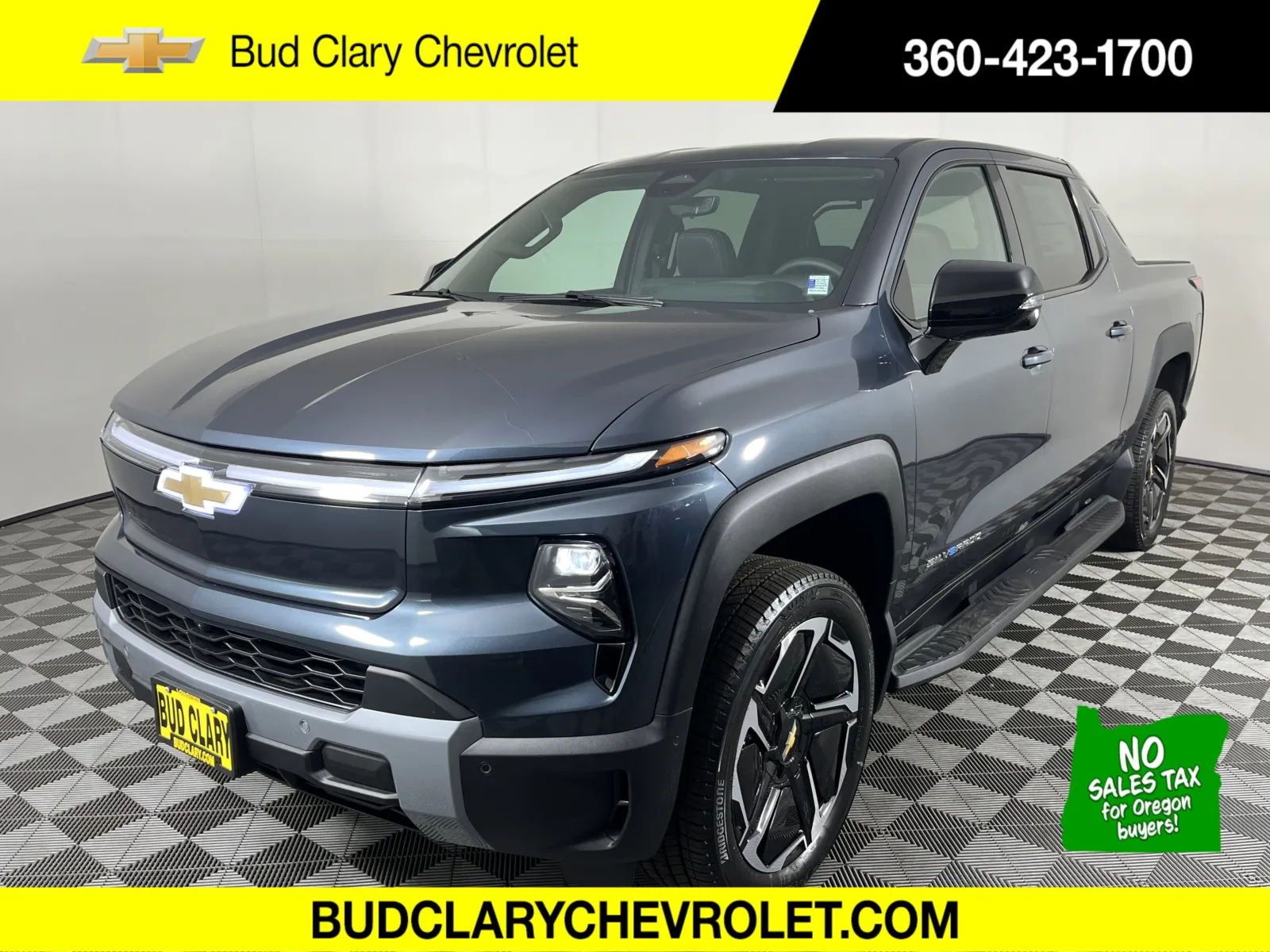 Blue 2025 Chevrolet Silverado EV LT for sale in Longview, WA