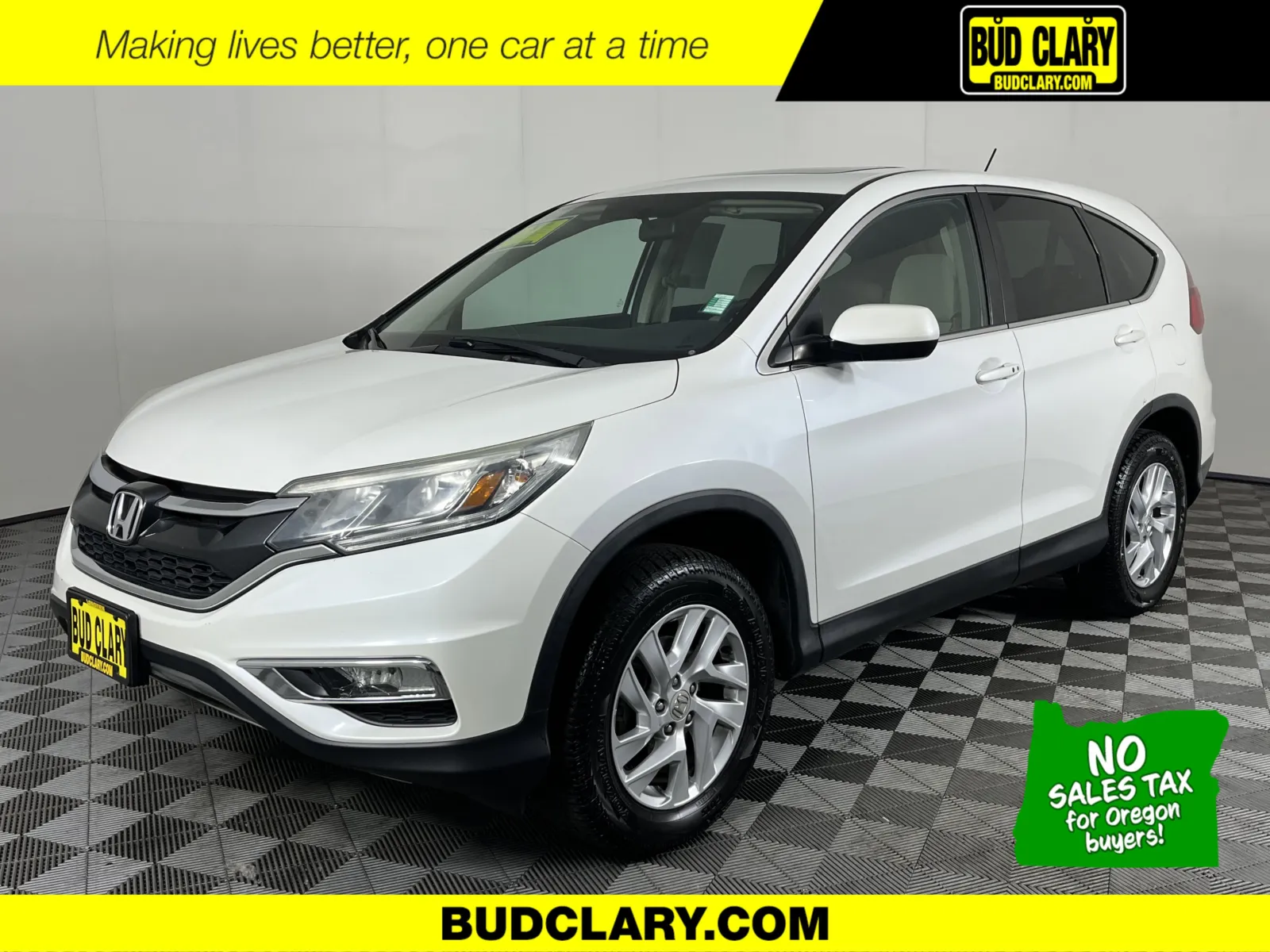White 2016 Honda CR-V EX for sale in Longview, WA