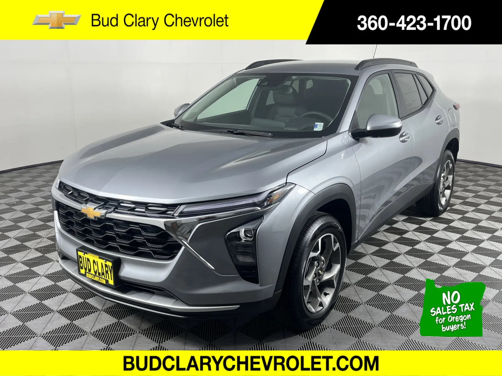 Gray 2025 Chevrolet Trax LT for sale in Longview, WA