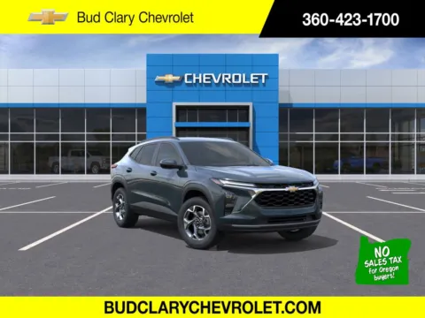 Gray 2025 Chevrolet Trax LT for sale in Longview, WA