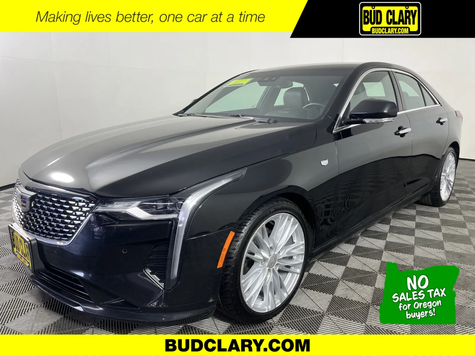 Black 2022 Cadillac CT4 Premium Luxury for sale in Longview, WA