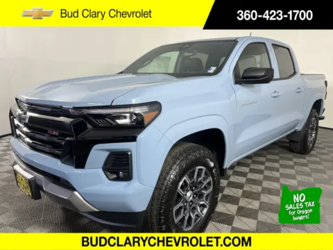 Blue 2025 Chevrolet Colorado 4WD Z71 for sale in Longview, WA
