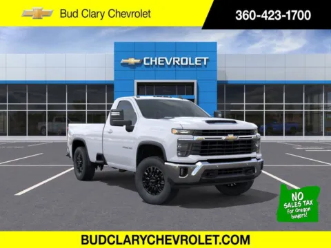White 2025 Chevrolet Silverado 3500HD LT for sale in Longview, WA