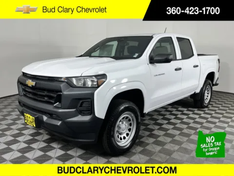 White 2025 Chevrolet Colorado 2WD Work Truck for sale in Longview, WA