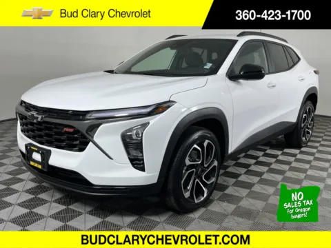 White 2025 Chevrolet Trax 2RS for sale in Longview, WA