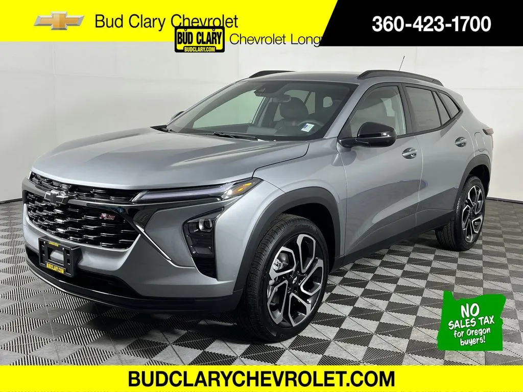 Gray 2025 Chevrolet Trax 2RS for sale in Longview, WA