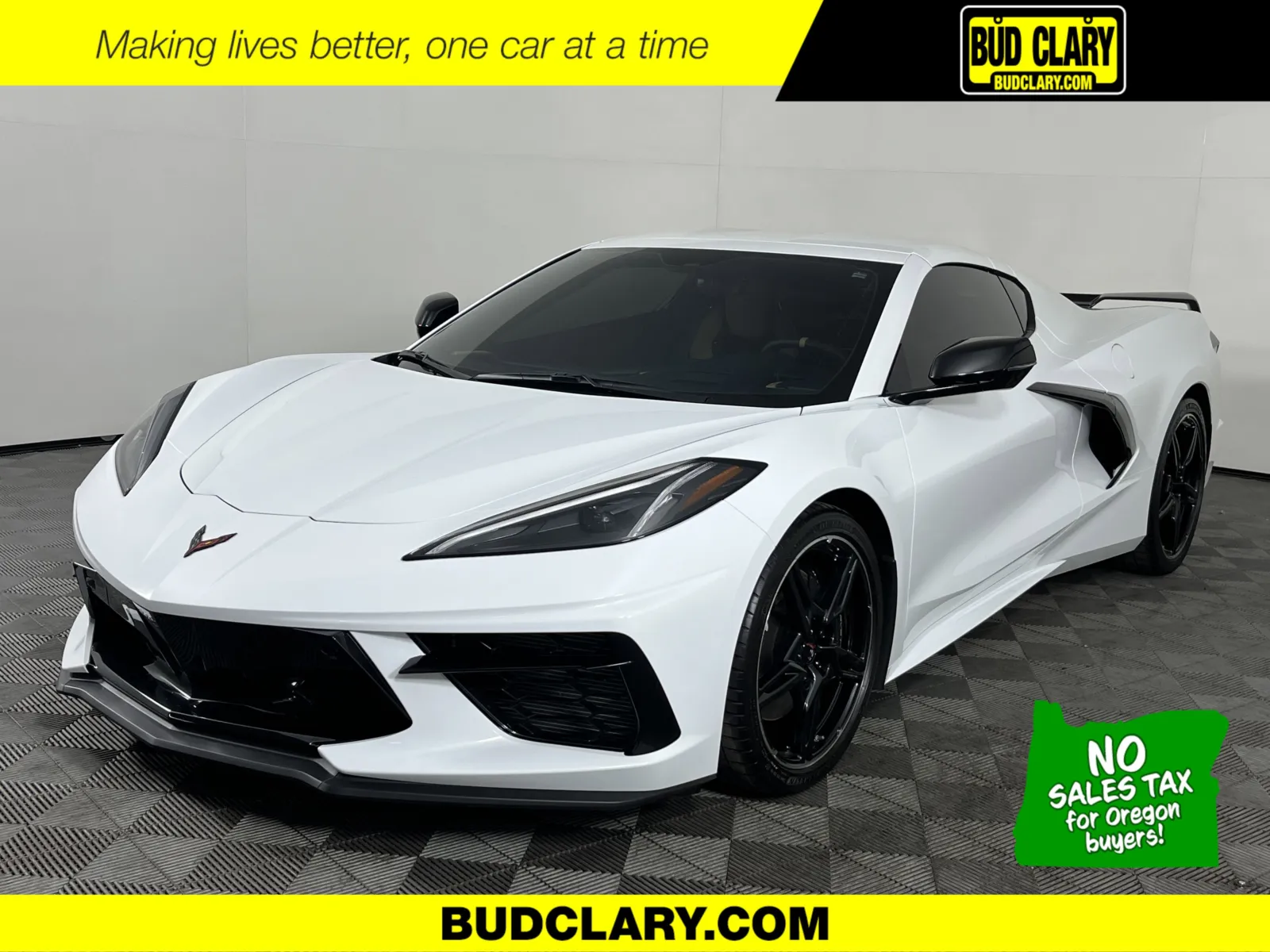 White 2020 Chevrolet Corvette 3LT for sale in Longview, WA