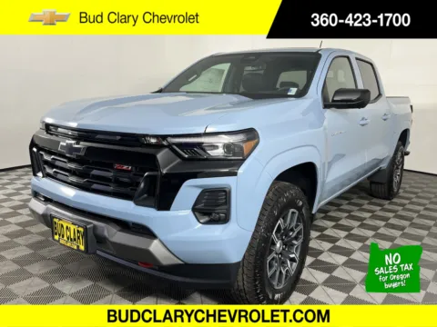 Blue 2025 Chevrolet Colorado 4WD Z71 for sale in Longview, WA