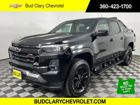 Black 2025 Chevrolet Colorado 4WD Z71 for sale in Longview, WA