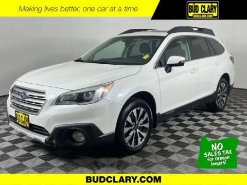 White 2015 Subaru Outback 2.5I Limited for sale in Longview, WA