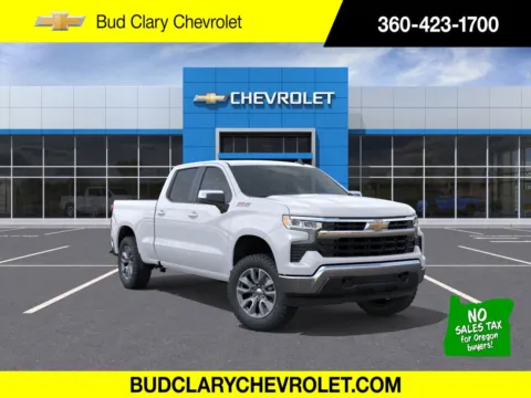 White 2026 Chevrolet Silverado 1500 LT for sale in Longview, WA