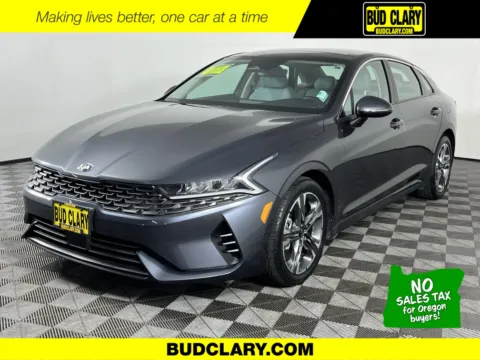 Gray 2021 Kia K5 EX for sale in Longview, WA