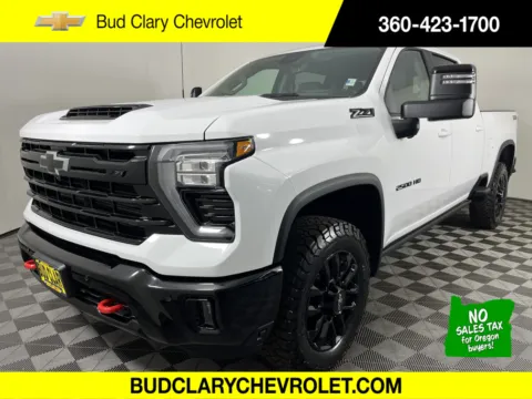 White 2025 Chevrolet Silverado 2500HD LTZ for sale in Longview, WA