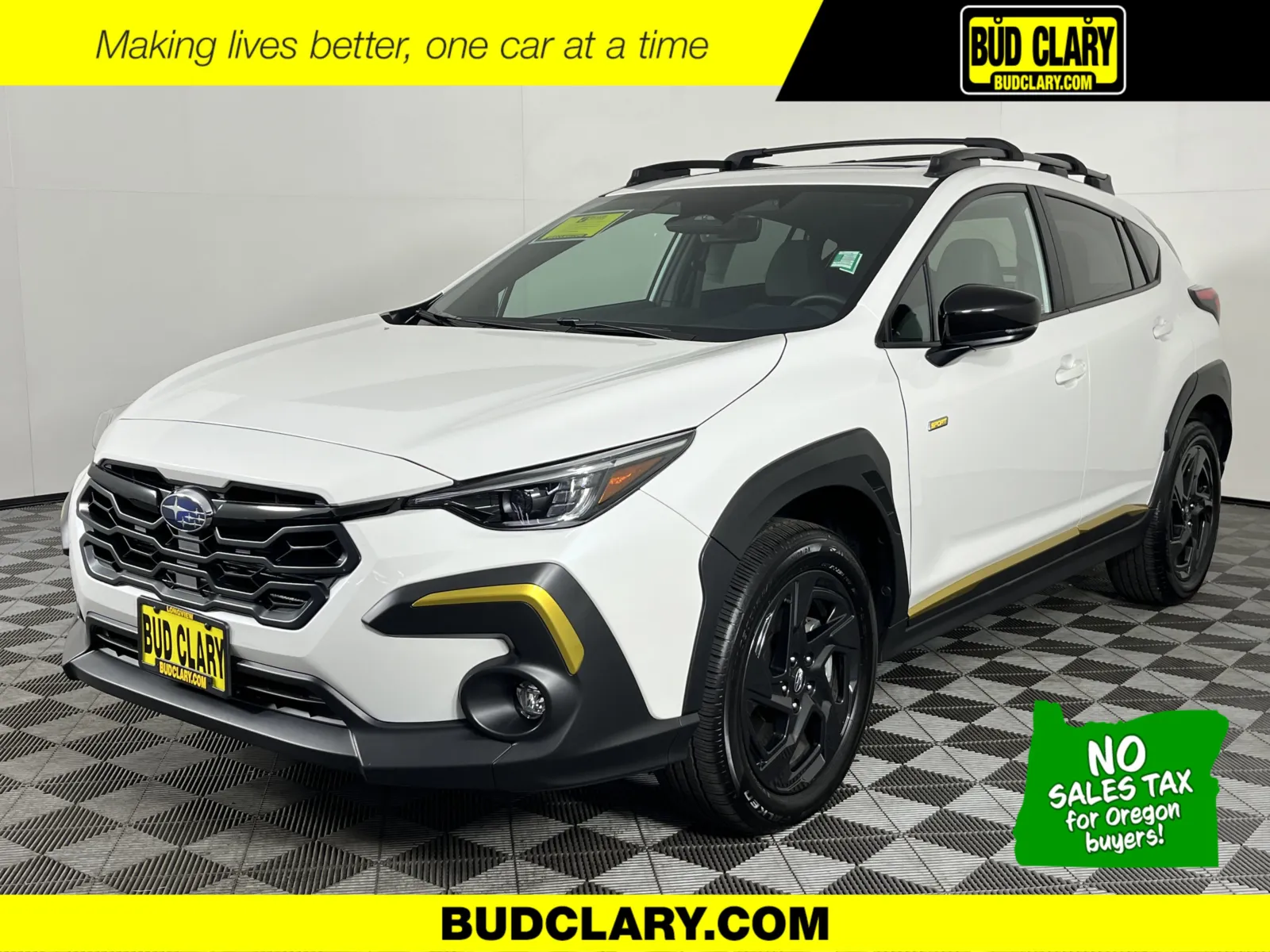 White 2024 Subaru Crosstrek Sport for sale in Longview, WA