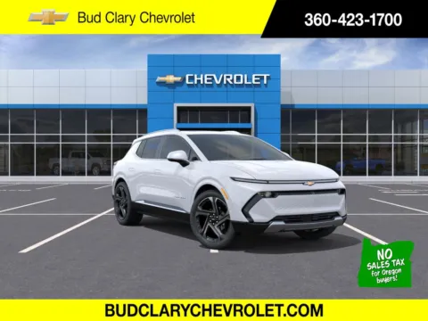 White 2025 Chevrolet Equinox EV LT2 with PDE for sale in Longview, WA