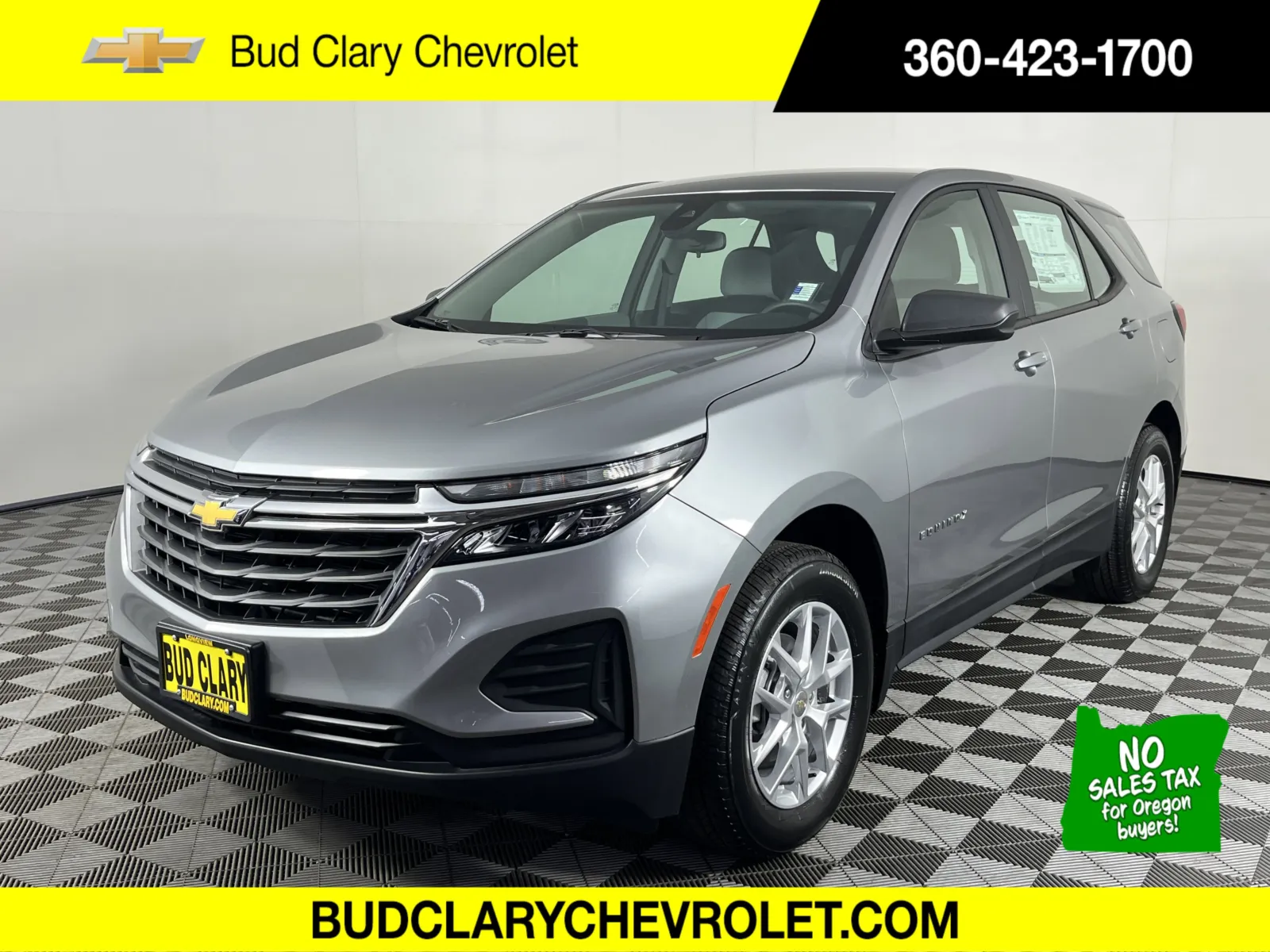 Gray 2024 Chevrolet Equinox LS for sale in Longview, WA