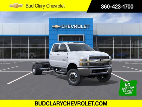 White 2025 Chevrolet Silverado MD Work Truck for sale in Longview, WA