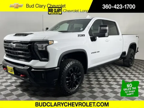 White 2025 Chevrolet Silverado 2500HD LTZ for sale in Longview, WA