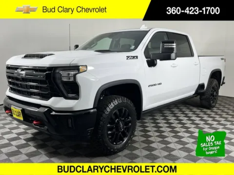 White 2025 Chevrolet Silverado 2500HD LTZ for sale in Longview, WA