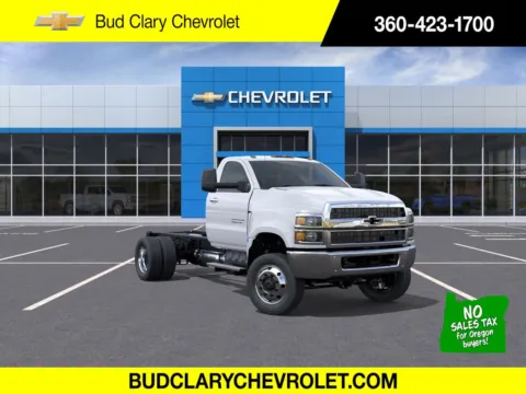 White 2025 Chevrolet Silverado MD Work Truck for sale in Longview, WA